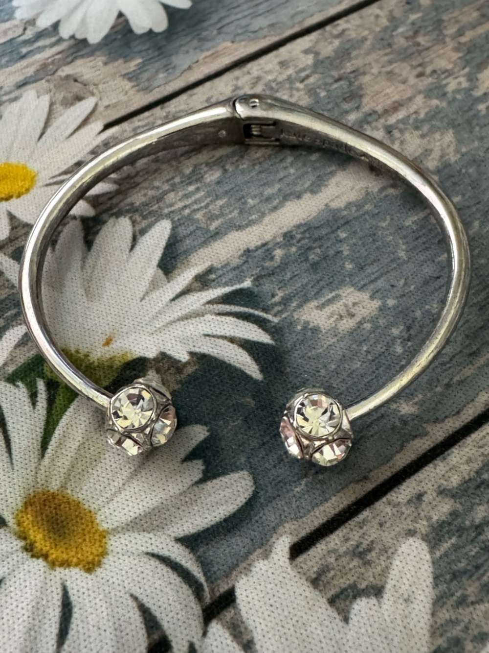 Kate Spade Silver with Diamond Like Stones
